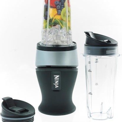 Ninja Μπλέντερ για Smoothies 0.47lt 700W Μαύρο QB3001EUS