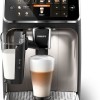 Philips 5400 Series Αυτόματη Μηχανή Espresso 1500W Πίεσης 15bar για Cappuccino με Μύλο Άλεσης Μαύρη