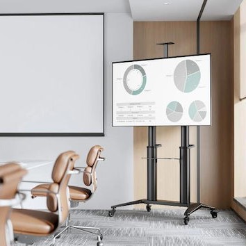 Digitus DA-90452 Βάση Τηλεόρασης Δαπέδου έως 120