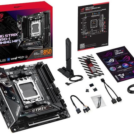 Asus ROG STRIX B850-I GAMING WIFI Motherboard Mini ITX με AMD AM5 Socket 90MB1K30-M0EAY0