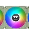 Thermaltake CT120 EX Case Fan με ARGB Φωτισμό και Σύνδεση 4-Pin PWM 3τμχ Matcha Green