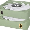 Thermaltake CT120 EX Case Fan με ARGB Φωτισμό και Σύνδεση 4-Pin PWM 3τμχ Matcha Green