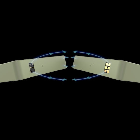 Thermaltake CT120 EX Case Fan με ARGB Φωτισμό και Σύνδεση 4-Pin PWM 3τμχ Matcha Green