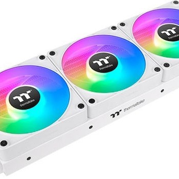 Thermaltake CT140 EX Reverse Case Fan με ARGB Φωτισμό και Σύνδεση 3-Pin / 4-Pin PWM 3τμχ Λευκό