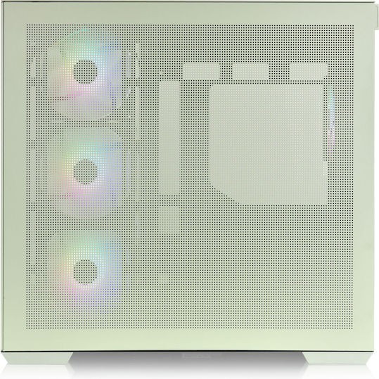 Thermaltake View 380 TG ARGB Gaming Midi Tower Κουτί Υπολογιστή Πράσινο