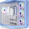 Thermaltake View 380 TG ARGB Gaming Midi Tower Κουτί Υπολογιστή με Πλαϊνό Παράθυρο Hydrangea Blue