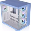 Thermaltake View 380 TG ARGB Gaming Midi Tower Κουτί Υπολογιστή με Πλαϊνό Παράθυρο Hydrangea Blue