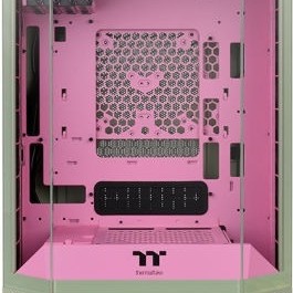 Thermaltake The Tower 300 Micro Tower Κουτί Υπολογιστή με Πλαϊνό Παράθυρο και RGB Φωτισμό Matcha Plum