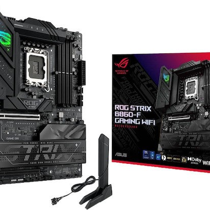 Asus Rog Strix B860-F Gaming WIFI Motherboard ATX με Intel 1851 Socket 90MB1JG0-M0EAY0