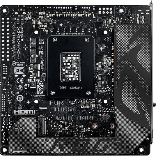 Asus Rog Strix B860-I Gaming WIFI Motherboard Mini ITX με Intel 1851 Socket 90MB1JB0-M0EAY0