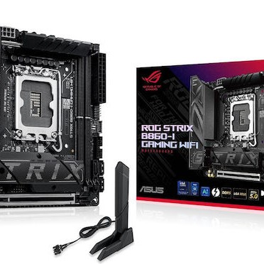 Asus Rog Strix B860-I Gaming WIFI Motherboard Mini ITX με Intel 1851 Socket 90MB1JB0-M0EAY0