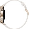 Huawei Watch GT 5 41mm Αδιάβροχο με Παλμογράφο (White Leather Strap)