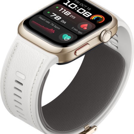 Huawei Watch D2 Aluminium 48mm με Παλμογράφο (Χρυσό)