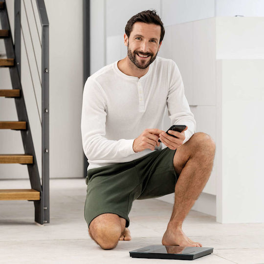 Beurer Smart Ζυγαριά 180kg με Λιπομετρητή & Bluetooth Γκρι