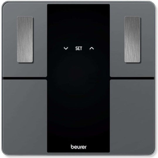 Beurer Smart Ζυγαριά 180kg με Λιπομετρητή & Bluetooth Γκρι
