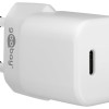 Goobay Φορτιστής με Θύρα USB-C και Καλώδιο USB-C - Lightning 30W Power Delivery Λευκός (64575)