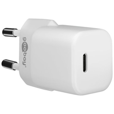 Goobay Φορτιστής με Θύρα USB-C και Καλώδιο USB-C - Lightning 30W Power Delivery Λευκός (64575)