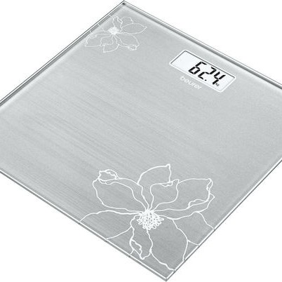 Beurer Ψηφιακή Ζυγαριά 180kg Ασημί Flower 75630