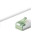 Goobay U/FTP (STP) Cat.8.1 Καλώδιο Δικτύου Ethernet 2m Λευκό 1τμχ