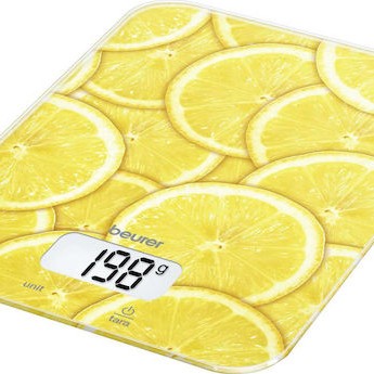 Beurer KS 19 Ψηφιακή Ζυγαριά Κουζίνας 1gr/5kg Lemon
