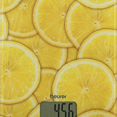 Beurer KS 19 Ψηφιακή Ζυγαριά Κουζίνας 1gr/5kg Lemon