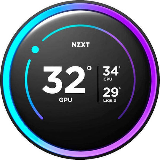 NZXT Kraken Elite 240 (v2) Υδρόψυξη Επεξεργαστή Διπλού Ανεμιστήρα 120mm για Socket AM4/AM5/1700/1200/115x