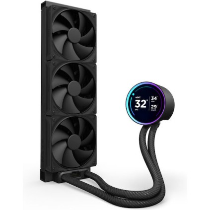 NZXT Kraken Elite 360 (v2) Υδρόψυξη Επεξεργαστή Τριπλού Ανεμιστήρα 120mm για Socket 1700/1200