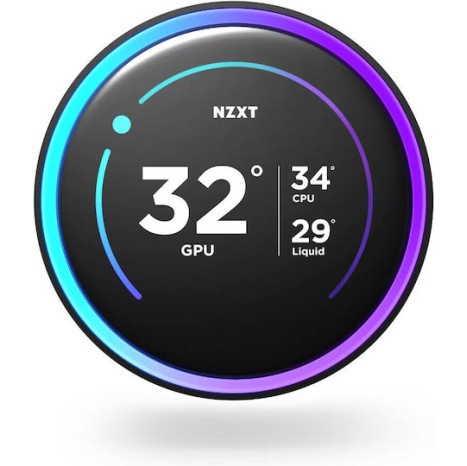 NZXT Kraken Elite 280 (v2) Υδρόψυξη Επεξεργαστή Διπλού Ανεμιστήρα 140mm για Socket AM4/AM5/1700/1200/115x με RGB Φωτισμό Λευκή