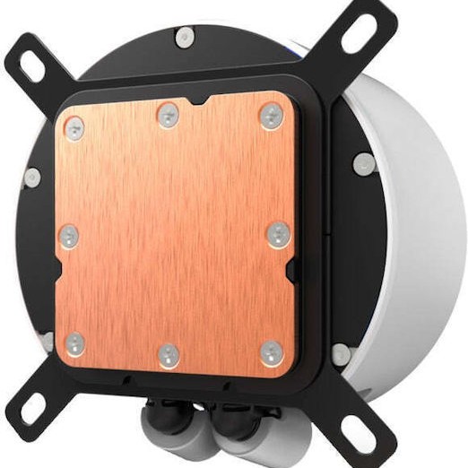 NZXT Kraken Elite 280 (v2) Υδρόψυξη Επεξεργαστή Διπλού Ανεμιστήρα 140mm για Socket AM4/AM5/1700/1200/115x με RGB Φωτισμό Λευκή