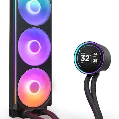 NZXT Kraken Elite 360 (v2) Υδρόψυξη Επεξεργαστή Τριπλού Ανεμιστήρα 120mm για Socket AM4/AM5/1700/1200 με RGB Φωτισμό