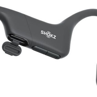 Shokz OpenRun Bone Conduction Bluetooth Handsfree Ακουστικά με Αντοχή στον Ιδρώτα Μαύρα