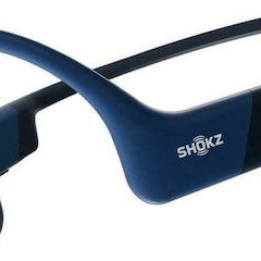 Shokz OpenRun Bone Conduction Bluetooth Handsfree Ακουστικά με Αντοχή στον Ιδρώτα Μπλε