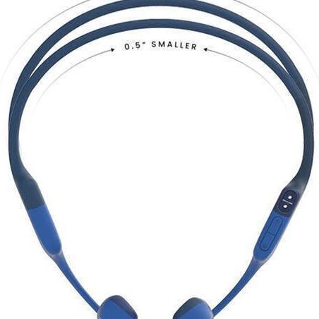 Shokz OpenRun Bone Conduction Bluetooth Handsfree Ακουστικά με Αντοχή στον Ιδρώτα Μπλε
