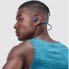 Shokz OpenRun Bone Conduction Bluetooth Handsfree Ακουστικά με Αντοχή στον Ιδρώτα Μπλε