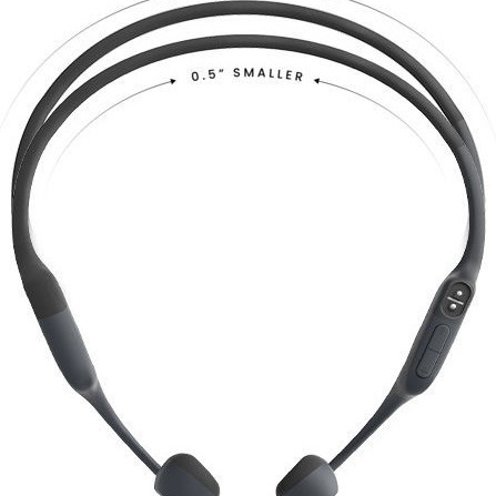 Shokz OpenRun Mini Bone Conduction Bluetooth Handsfree Ακουστικά με Αντοχή στον Ιδρώτα Μαύρα