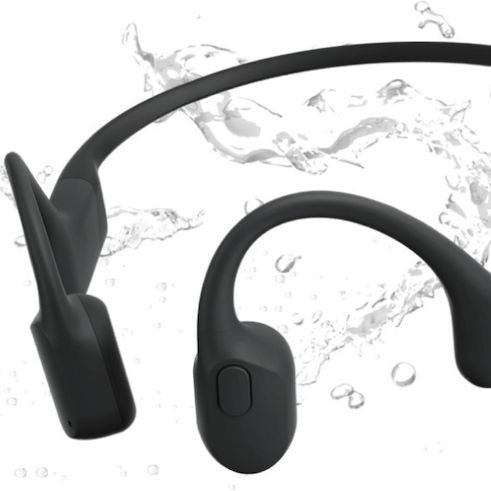 Shokz OpenRun Mini Bone Conduction Bluetooth Handsfree Ακουστικά με Αντοχή στον Ιδρώτα Μαύρα
