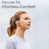 Shokz OpenFit Air Open Ear Bluetooth Handsfree Ακουστικά με Αντοχή στον Ιδρώτα και Θήκη Φόρτισης Λευκά