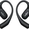 Shokz OpenFit Air Open Ear Bluetooth Handsfree Ακουστικά με Αντοχή στον Ιδρώτα και Θήκη Φόρτισης Μαύρα