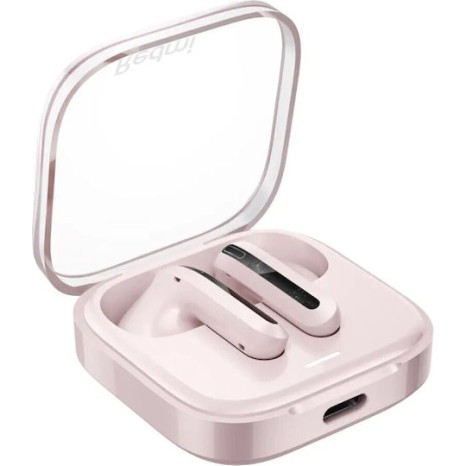 Xiaomi Redmi Buds 6 Active Bluetooth Handsfree Ακουστικά με Αντοχή στον Ιδρώτα και Θήκη Φόρτισης Ροζ