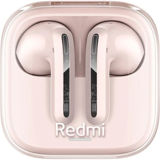 Xiaomi Redmi Buds 6 Active Bluetooth Handsfree Ακουστικά με Αντοχή στον Ιδρώτα και Θήκη Φόρτισης Ροζ