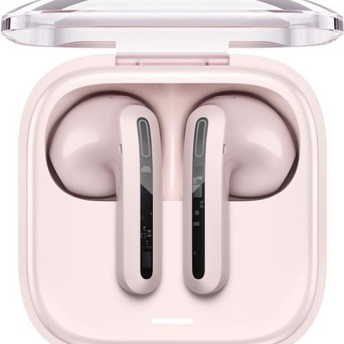 Xiaomi Redmi Buds 6 Active Bluetooth Handsfree Ακουστικά με Αντοχή στον Ιδρώτα και Θήκη Φόρτισης Ροζ