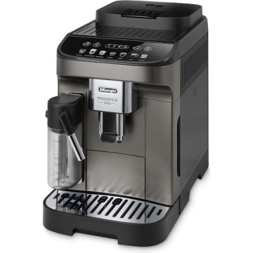 De'Longhi Magnifica Evo Αυτόματη Μηχανή Espresso 1450W Πίεσης 15bar για Cappuccino με Μύλο Άλεσης Ασημί
