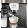 De'Longhi Magnifica Evo Αυτόματη Μηχανή Espresso 1450W Πίεσης 15bar για Cappuccino με Μύλο Άλεσης Ασημί