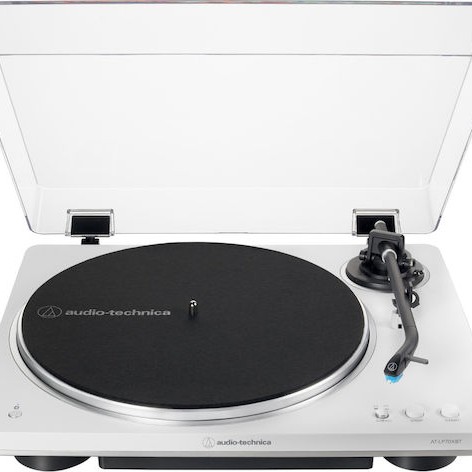 Audio Technica AT-LP70XBT Πικάπ Belt Drive με Προενίσχυση Λευκό