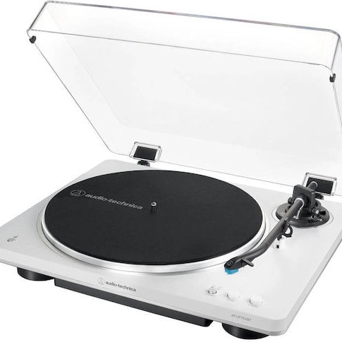Audio Technica AT-LP70XBT Πικάπ Belt Drive με Προενίσχυση Λευκό