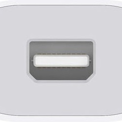 Apple Μετατροπέας Thunderbolt 3 male σε Thunderbolt 2 female Λευκό 1τμχ (MYH93ZM/A)