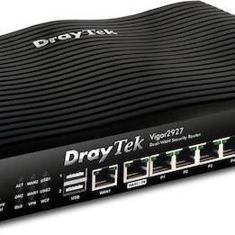 Draytek Vigor 2927 (DE) Ασύρματο Router Wi‑Fi 5 με 5 Θύρες Gigabit Ethernet