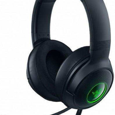 Razer Kraken V3 X Over Ear Gaming Headset με σύνδεση USB