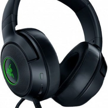Razer Kraken V3 X Over Ear Gaming Headset με σύνδεση USB