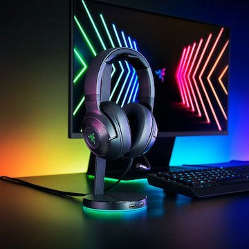 Razer Kraken V3 X Over Ear Gaming Headset με σύνδεση USB